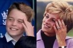 Vô tình chụp được ảnh Hoàng tử George trông giống Công nương Diana đến ngỡ ngàng