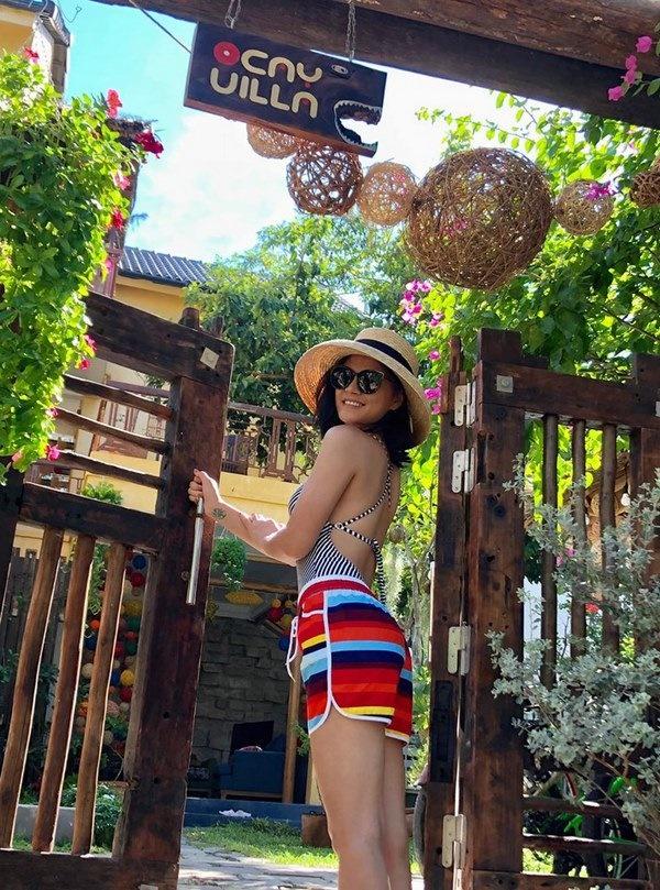 Thu Quỳnh khoe ảnh bikini mờ ảo, khoe dáng mẹ một con sau ở ẩn-10