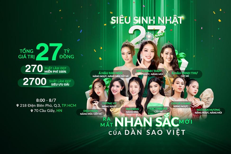 Nhan sắc thăng hạng của dàn sao Việt tại siêu sinh nhật Thu Cúc-1