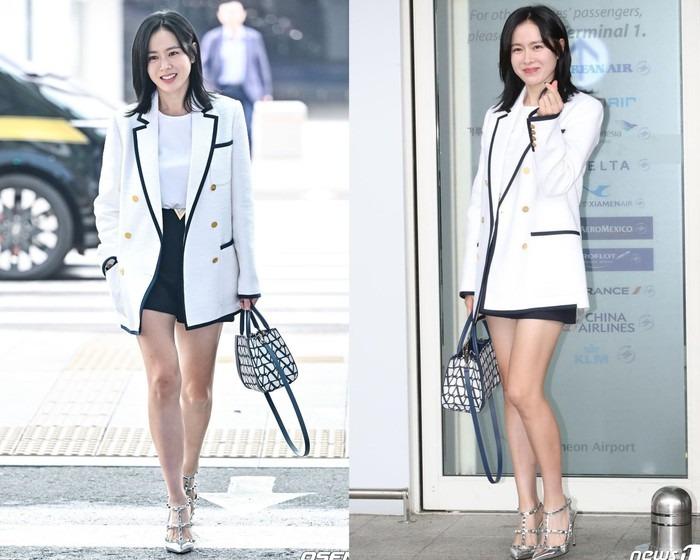 Thời trang sân bay tinh tế của Son Ye Jin-1