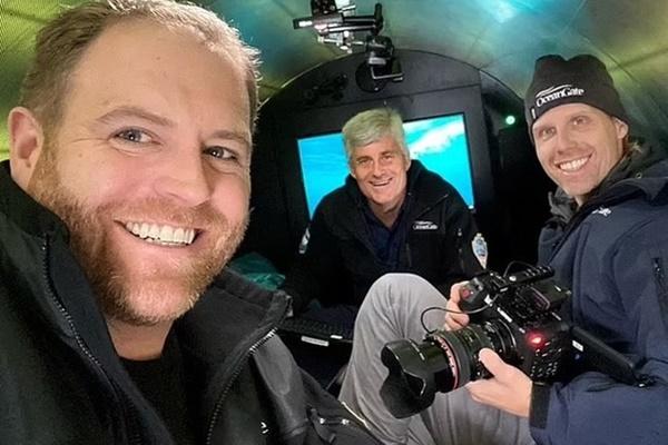 Xuất hiện video tàu Titan bị lỗi khi lặn xuống đáy biển trong chuyến đi trước-2