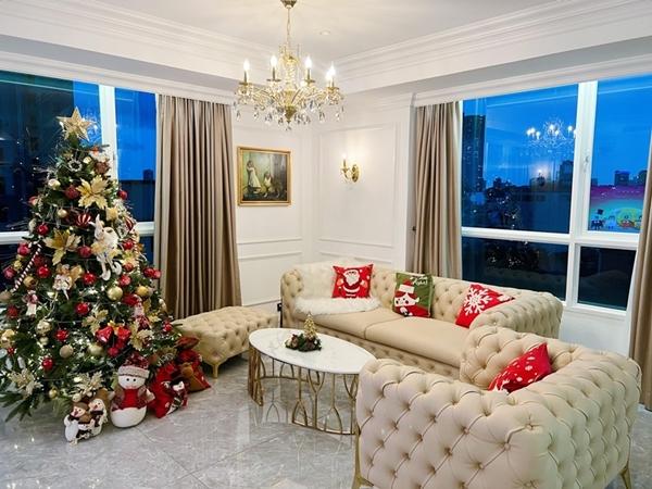 Á hậu từng gây rúng động vì được rước dâu bằng xe 10 tỷ hiện ở trong căn hộ siêu sang-9