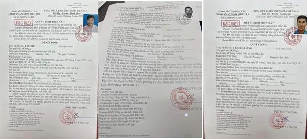 Đặc điểm nhận dạng 6 bị can bị truy nã đặc biệt vụ tấn công trụ sở ở Đắk Lắk-3