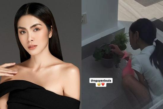 6 tuổi, con gái Tăng Thanh Hà đã có sở thích giống mẹ