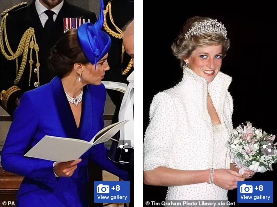 Ý nghĩa trang sức Công nương Kate đeo trong lễ đăng cơ mới của Vua Charles-5