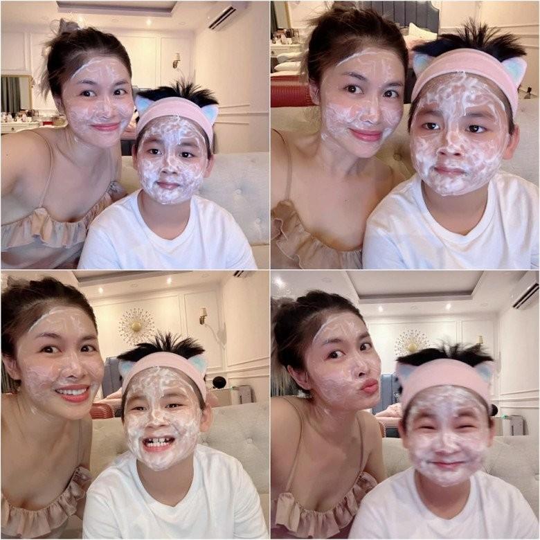 Vợ Đăng Khôi nỗ lực bẻ cong hình thể, U40 diện bikini hot cỡ này chẳng trách chồng sợ mất-9