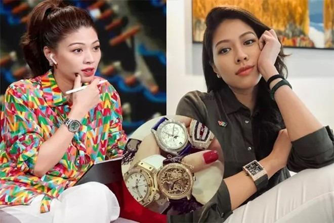 BTV Ngọc Trinh khoe ảnh, Hương Giang liền soi đồng hồ: Từng bỏ 900 triệu mua 1 chiếc của đàn chị nhưng không lấy-5