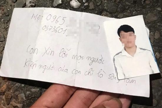 Để lại dòng chữ 'chỉ là sống tạm', nam thanh niên gieo mình xuống sông