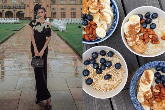 Con dâu tỷ phú Johnathan Hạnh Nguyễn khoe 'bữa sáng của mẹ', ăn thế này bảo sao 37 tuổi vẫn trẻ đẹp