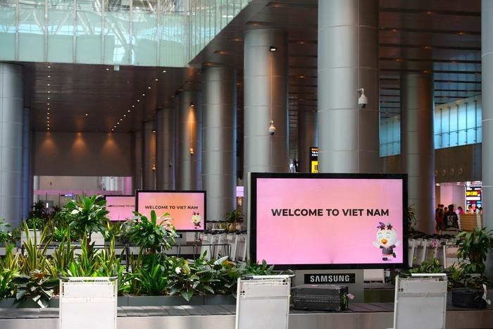 Nhà ga Quốc tế Đà Nẵng phủ hồng đen hưởng ứng không khí đón BLACKPINK-9