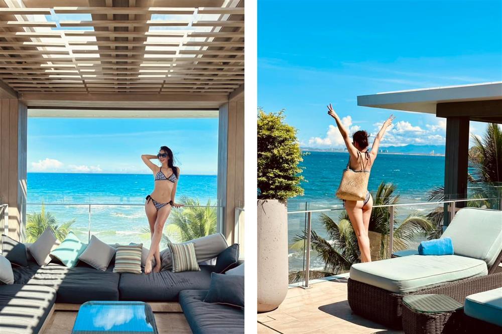 Jennifer Phạm làm mẹ 4 con vẫn giữ dáng không mỡ thừa, em gái Mỹ cũng chẳng thua kém với đáy thắt lưng ong-2