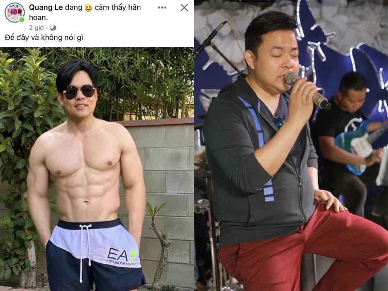 Quang Lê tung ảnh 6 múi cực hot gây chấn động: Trước đó nặng ký tới mức làm gãy cầu-4