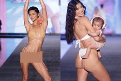 Mỹ nhân bế con gái mới sinh trình diễn ở show áo tắm hot nhất hành tinh