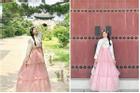 Con gái Quyền Linh diện hanbok, khoe sắc ngọt lịm ở Hàn Quốc
