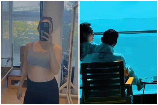 Minh Hằng khoe cận bụng bầu, công khai nịnh ông xã doanh nhân