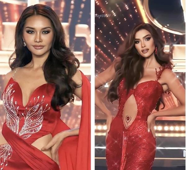 Bán kết Hoa hậu Siêu quốc gia 2023: Giám khảo ngồi ghế tạm bợ, sân khấu như chợ-5