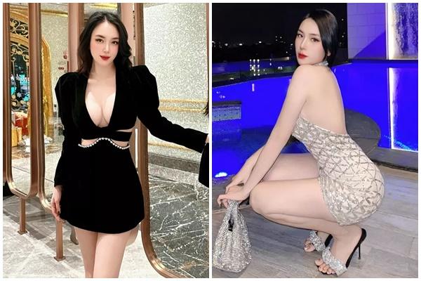 Vợ Khắc Việt cứ đi diễn là lên đồ ngắn, bó sát tôn body đồng hồ cát-11