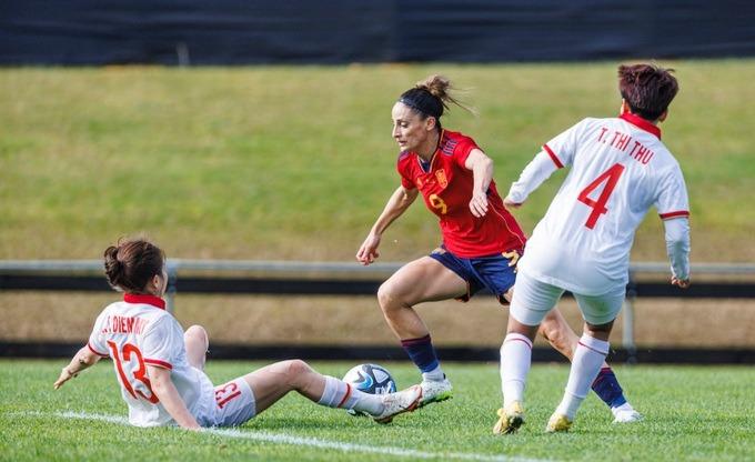 Đội tuyển nữ Việt Nam thua 0-9 trước Tây Ban Nha-2
