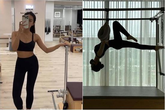 Hội người nổi tiếng, rich kid Việt khoe tập pilates 'độ' vóc dáng