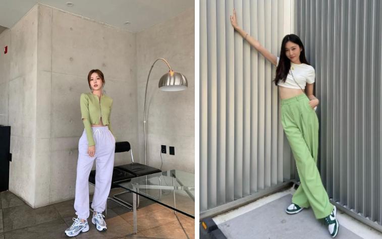 Gam màu xanh đang khiến các tín đồ thời trang mê mệt-1