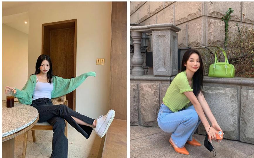 Gam màu xanh đang khiến các tín đồ thời trang mê mệt-4