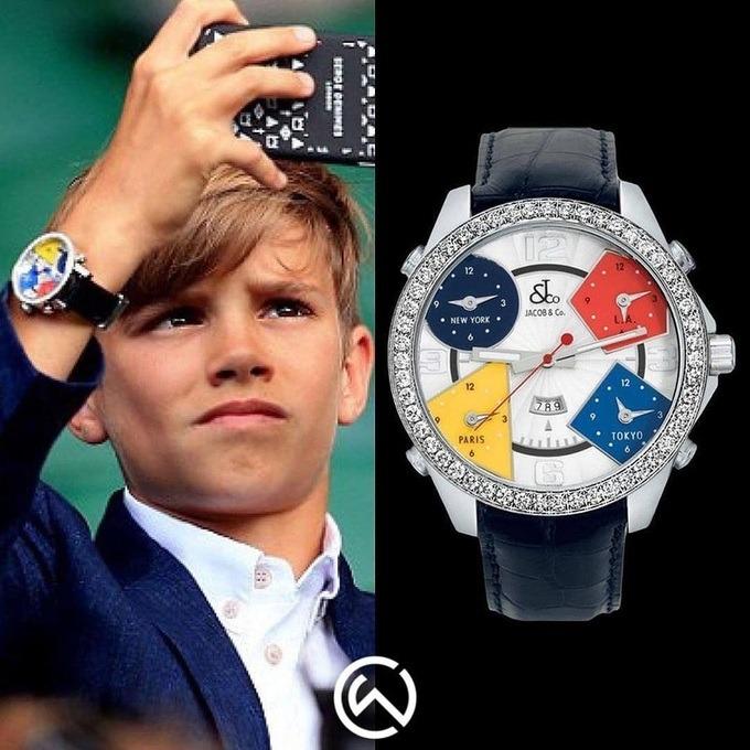 Con trai Ronaldo, Nicki Minaj từ nhỏ đã đeo đồng hồ đính kim cương tiền tỷ-3