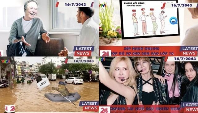 Trào lưu Flex đến hơi thở cuối cùng bất ngờ xuất hiện trên bản tin của VTV-1