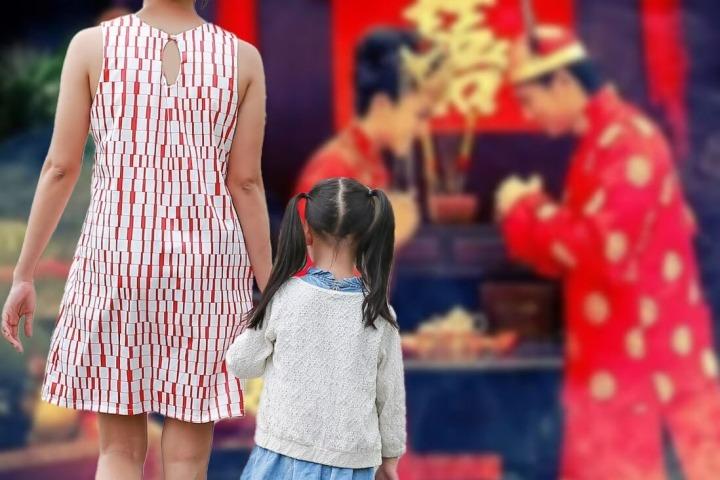 Đại náo đám cưới của chồng cũ để đòi tiền trợ cấp nuôi con-2