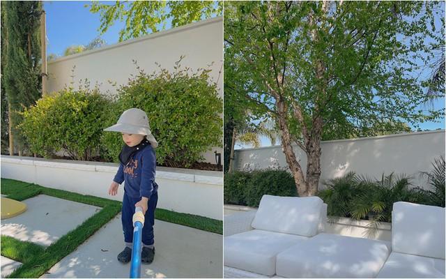 Hoa hậu Phạm Hương khoe công viên ngay trong vườn nhà, từng làm một việc cha mẹ nào cũng thán phục-10