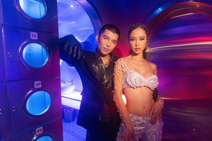 Cường Seven - Vũ Ngọc Anh chụp ảnh cưới phong cách tiệc disco-7