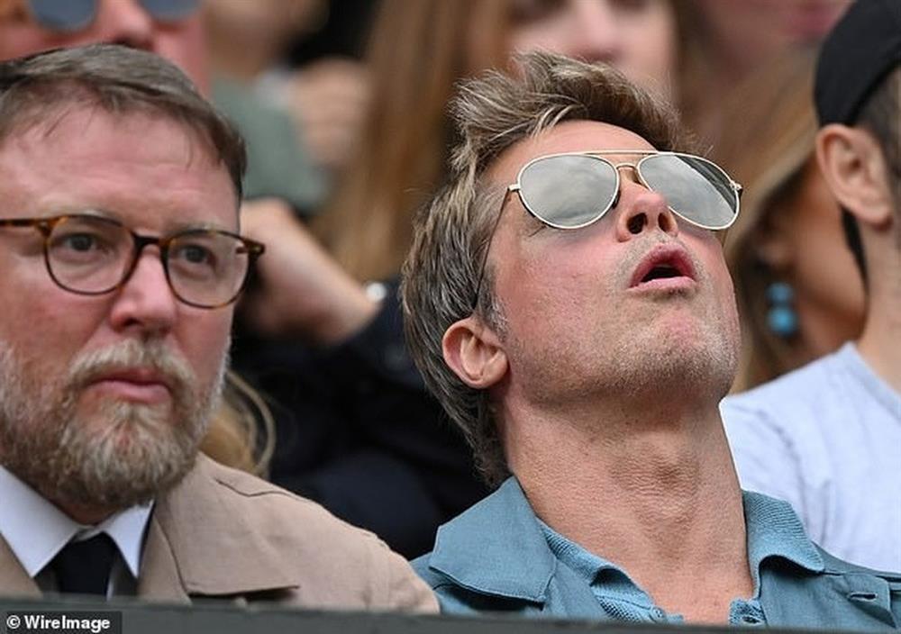 Brad Pitt gây xao xuyến vì ngồi ăn thôi mà cũng... đẹp trai đến thế-3