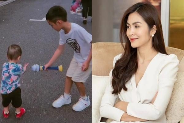 Tăng Thanh Hà khoe ảnh du ngoạn Nhật Bản, tiết lộ cậu út năng động-4