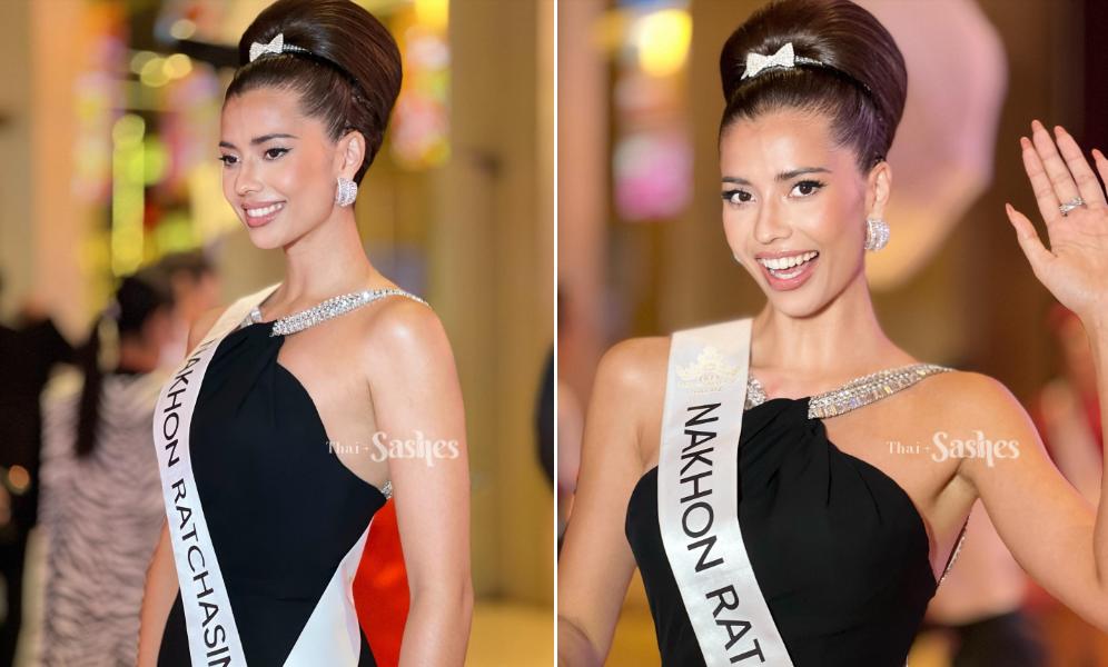 Thí sinh Hoa hậu Hoàn vũ Thái Lan mặc kệch cỡm-5