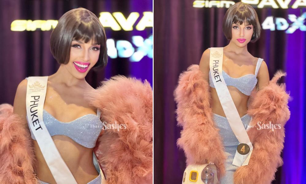 Thí sinh Hoa hậu Hoàn vũ Thái Lan mặc kệch cỡm-6