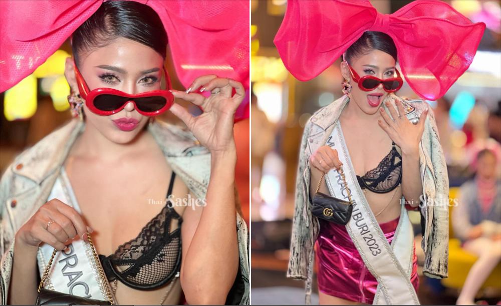 Thí sinh Hoa hậu Hoàn vũ Thái Lan mặc kệch cỡm-8