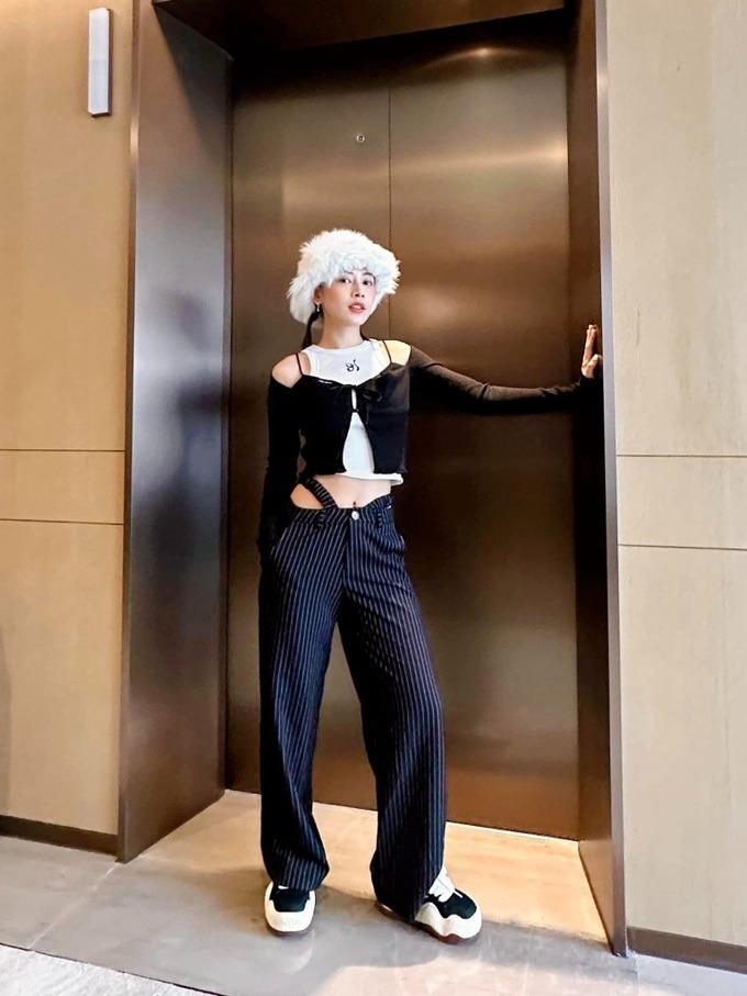 Chi Pu được khen mặc đẹp, tôn dáng gợi cảm tại Đạp Gió 2023-6