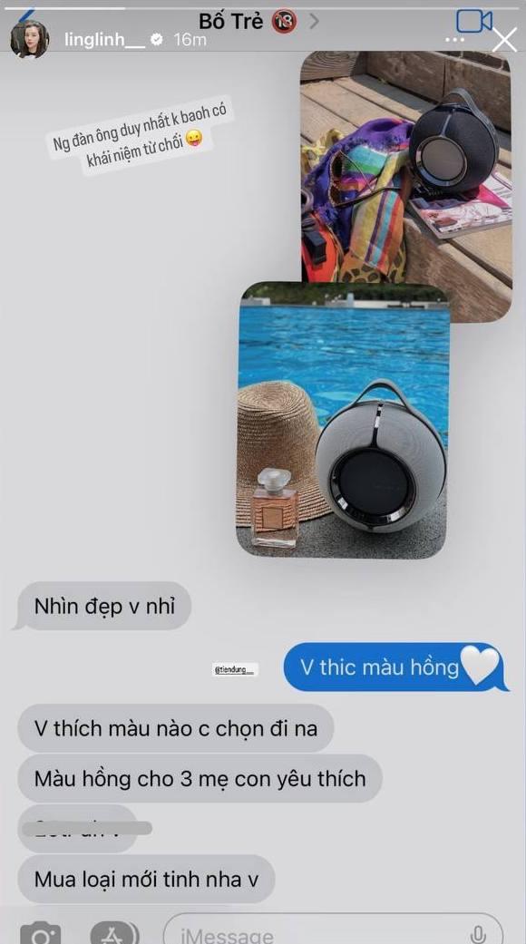 Khánh Linh khoe chỉ cần nói đẹp nhỉ là Bùi Tiến Dũng chốt đơn mua liền-2