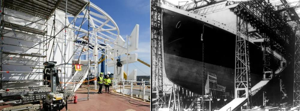 Siêu du thuyền lớn nhất thế giới vừa ra mắt khác biệt thế nào so với Titanic?-2