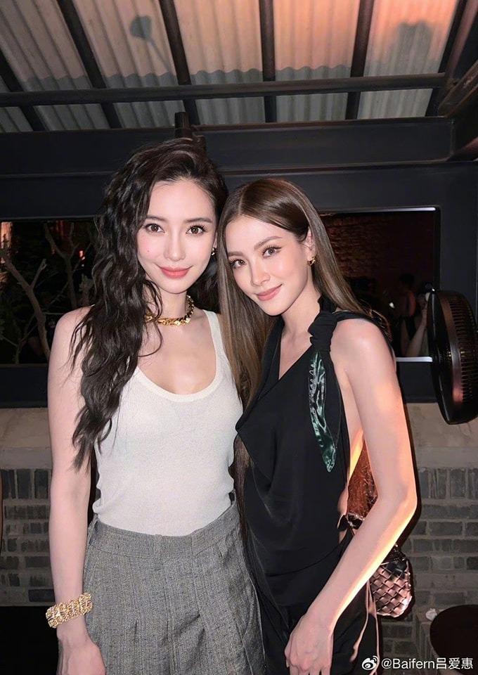 Angelababy chung khung hình cùng người đẹp Thái Lan Baifern Pimchanok-2