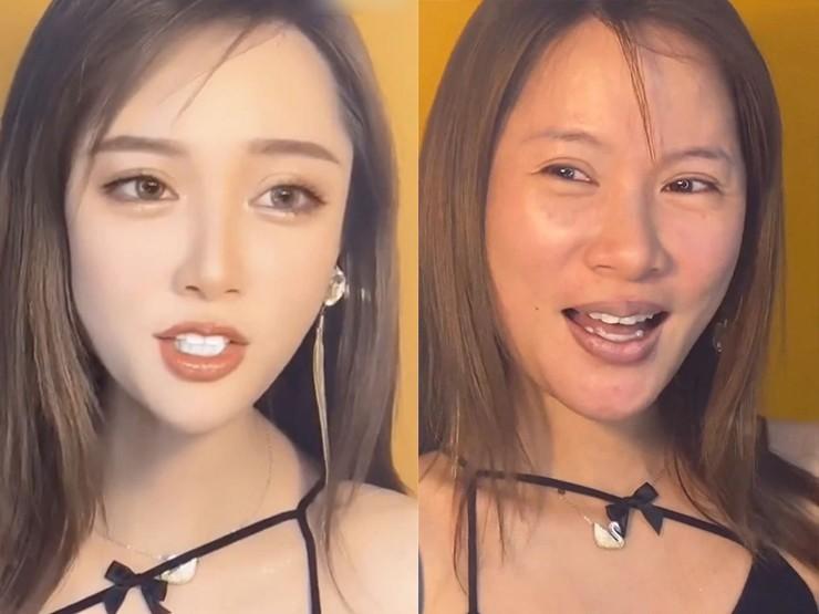 Tắt app chụp ảnh, gái xinh lộ nhan sắc thật khiến dân mạng choáng váng-2