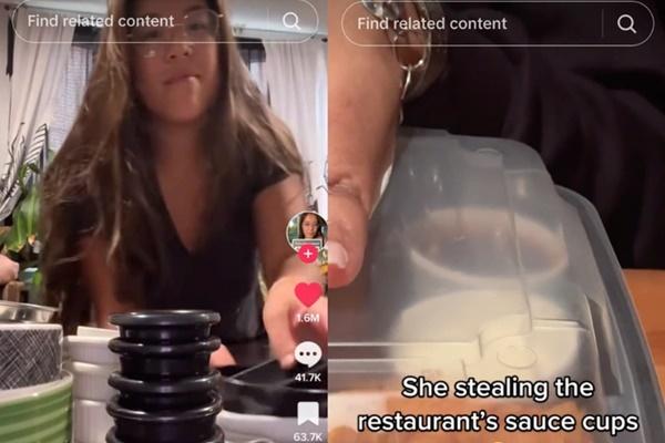 Trò đùa ác nhổ nước bọt vào đồ ăn rồi đặt lại kệ siêu thị khiến cô gái trả giá-2