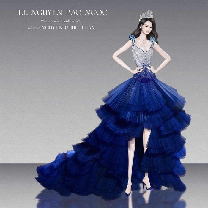 Ban tổ chức nói gì về việc Bảo Ngọc chọn váy lấn lướt Hoa hậu Mai Phương?-2