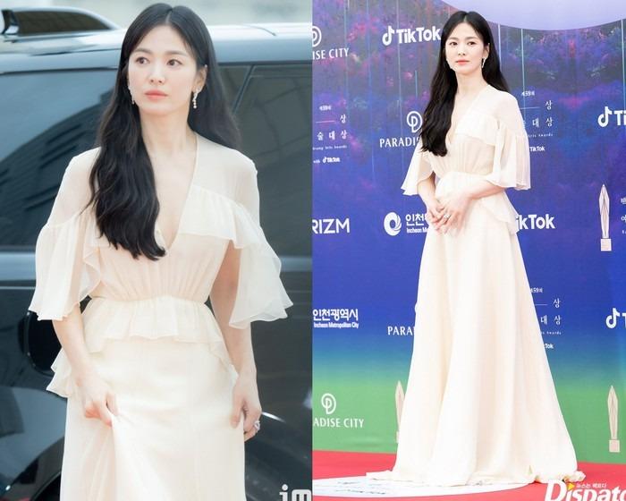 Sự tinh tế của Song Hye Kyo khi diện váy dạ hội-4