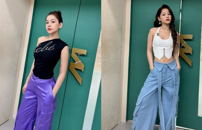 Diện mốt lộ nội y, áo bó sát cơ thể đẹp như Chi Pu tại Đạp Gió 2023-3