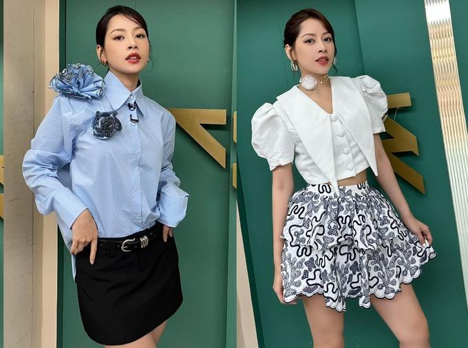 Diện mốt lộ nội y, áo bó sát cơ thể đẹp như Chi Pu tại Đạp Gió 2023-4