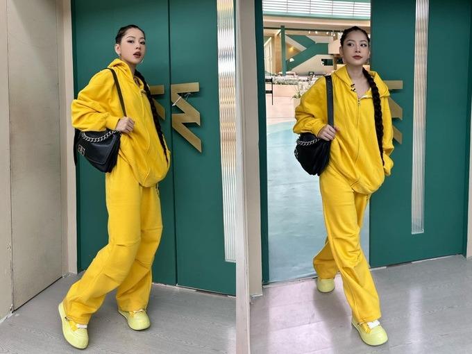 Diện mốt lộ nội y, áo bó sát cơ thể đẹp như Chi Pu tại Đạp Gió 2023-6