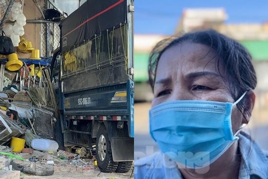 Hàng xóm bàng hoàng kể lại giây phút xe tải lao vào nhà dân làm 2 người tử vong