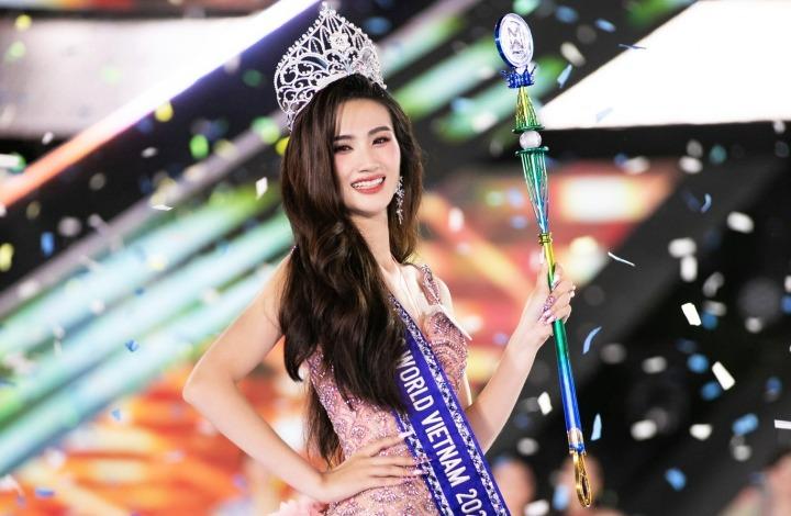 Người đẹp Bình Định - Huỳnh Trần Ý Nhi đăng quang Miss World Vietnam 2023-1