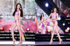 Tân Hoa hậu Thế giới Việt Nam và hai Á hậu diễn áo tắm nóng bỏng