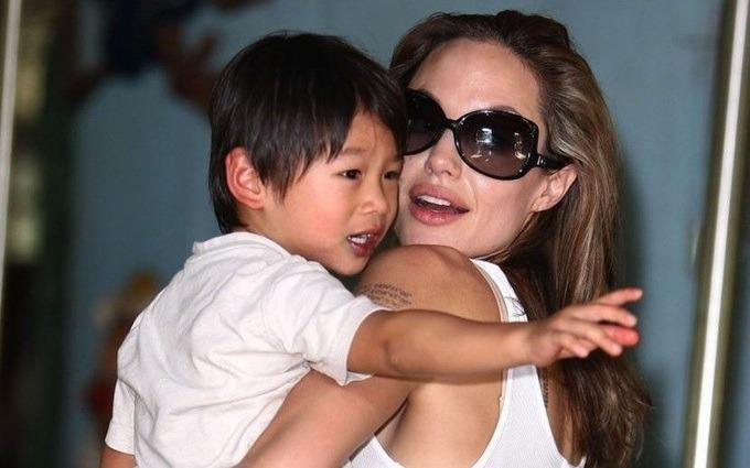 Con nuôi gốc Việt Pax Thiên là chỗ dựa tinh thần của Angelina Jolie-4